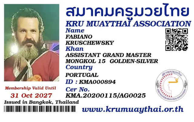 FABIANO KRUSCHEWSKY KMA card