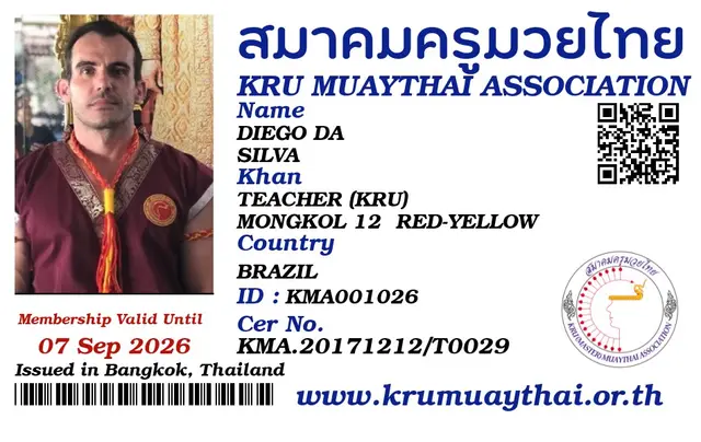 DIEGO DA SILVA KMA card