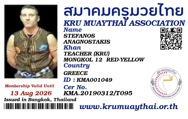 STEFANOS ANAGNOSTAKIS KMA card