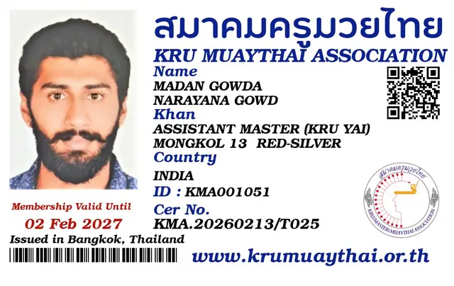 MADAN GOWDA NARAYANA GOWD KMA card