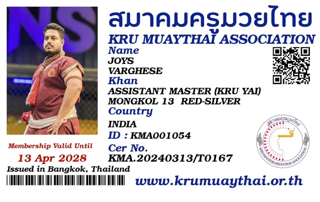 JOYS VARGHESE KMA card