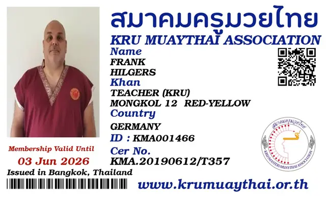 FRANK HILGERS KMA card