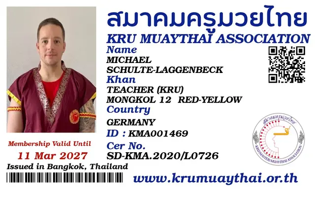 MICHAEL SCHULTE-LAGGENBECK KMA card