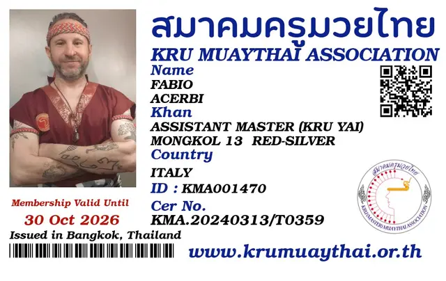 FABIO ACERBI KMA card