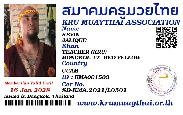 KEVIN JALIQUE KMA card