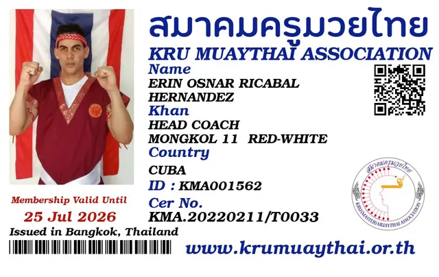 ERIN OSNAR RICABAL HERNANDEZ KMA card
