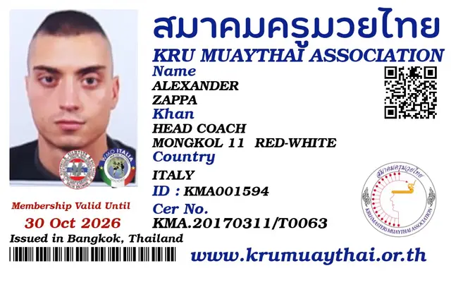 ALEXANDER ZAPPA KMA card