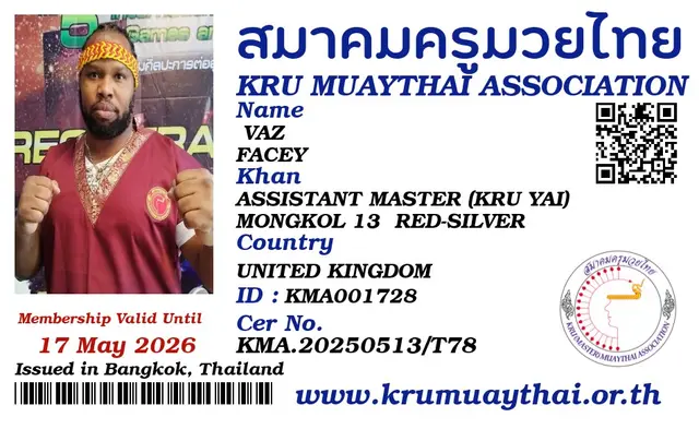 VAZ FACEY KMA card