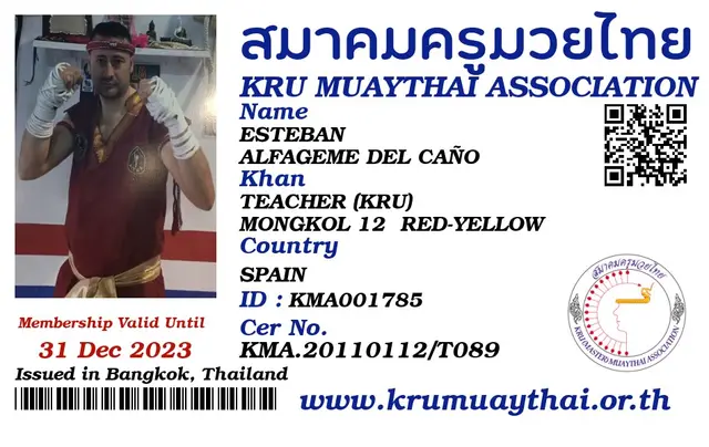 ESTEBAN ALFAGEME DEL CAÑO KMA card