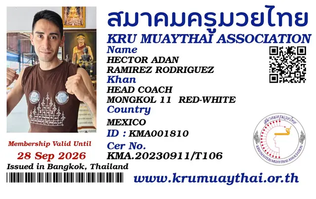 HECTOR ADAN RAMIREZ RODRIGUEZ KMA card