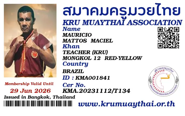 MAURICIO MATTOS MACIEL KMA card