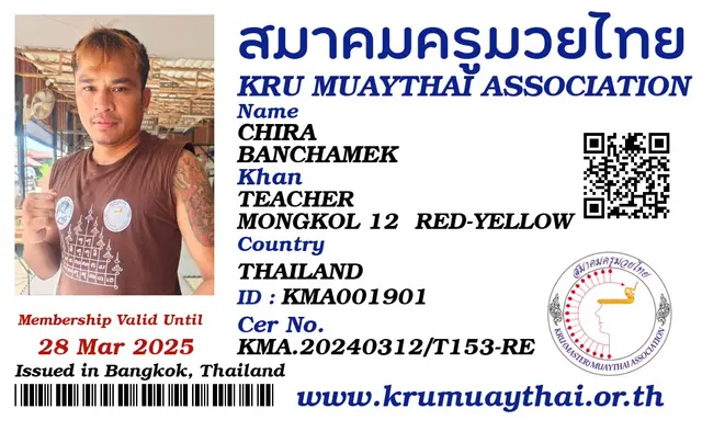 CHIRA BANCHAMEK KMA card