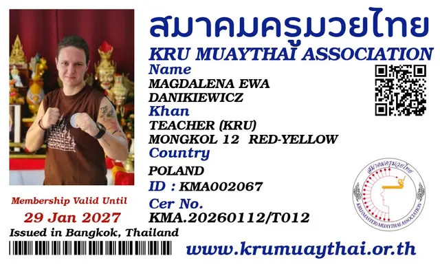 MAGDALENA EWA DANIKIEWICZ KMA card