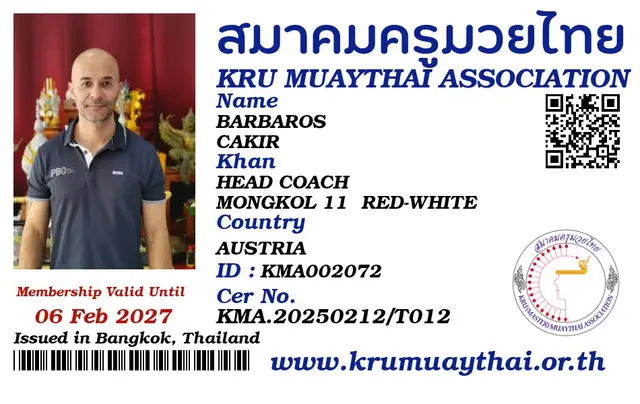 BARBAROS CAKIR KMA card