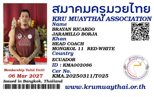 BRAYAN RICARDO JARAMILLO BORJA KMA card