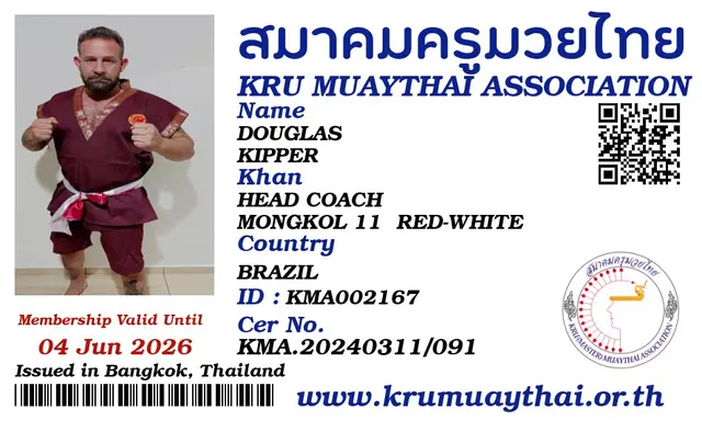Douglas Kipper KMA card