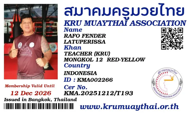 RAFO FENDER LATUPERISSA KMA card