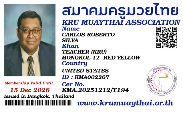 CARLOS ROBERTO SILVA KMA card