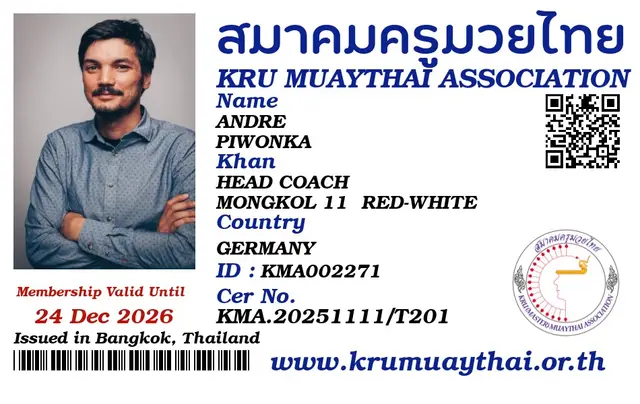 Andre Piwonka KMA card
