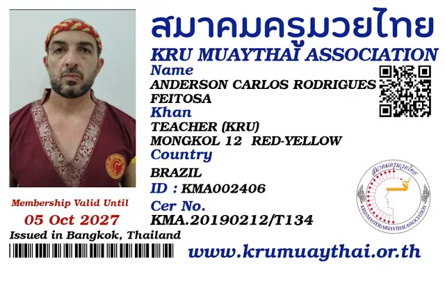 ANDERSON CARLOS RODRIGUES FEITOSA KMA card